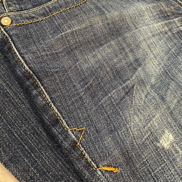 Dark wash low rise Grane Jean, size 3, wide boot cut - Picture 8 of 8